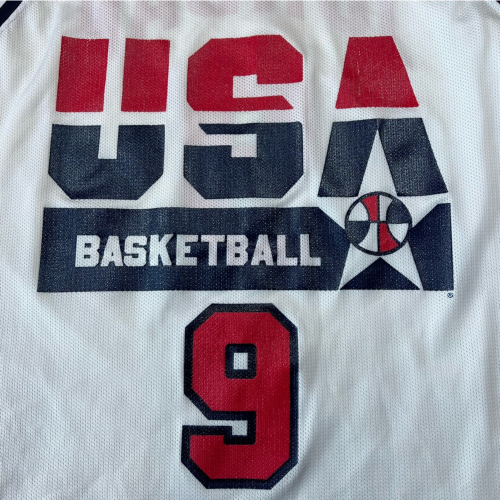 Vintage‎ Authentic Michael Jordan Team USA Olympics Champion Jersey - Picture 3 of 7